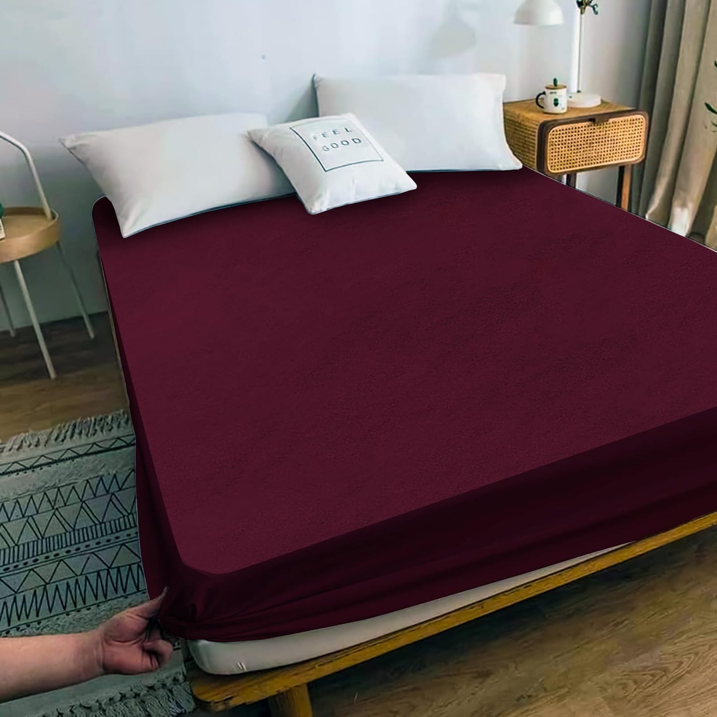 Waterproof Bedsheet King Size – Soft, Durable & Leak-Proof |