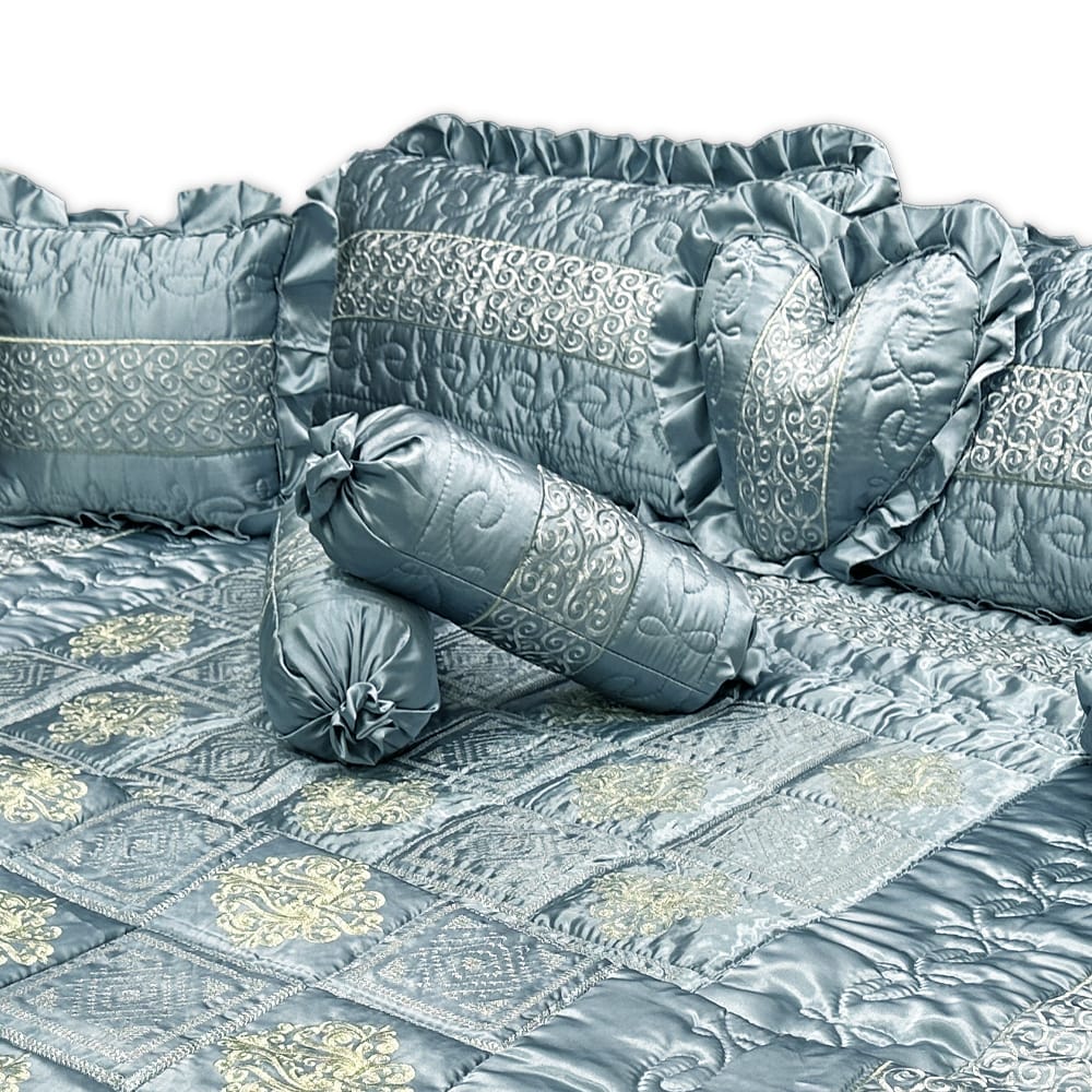 Luxury Bridal Bedset – 9 Piece Premium Set at Best Price