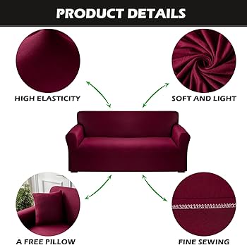 Premium Sofa Cover – Stretchable, Washable & Stylish Couch Protector