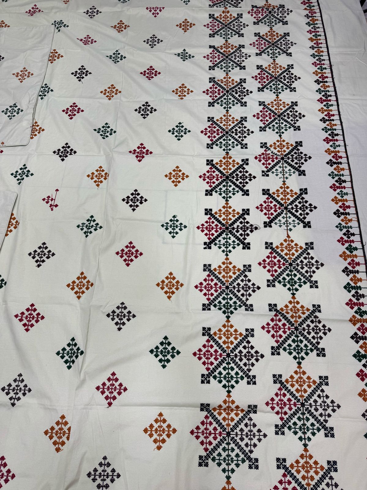 Pure Cotton Imritree Bedsheet King Size | 100% Cotton Soft & Breathable Bedding