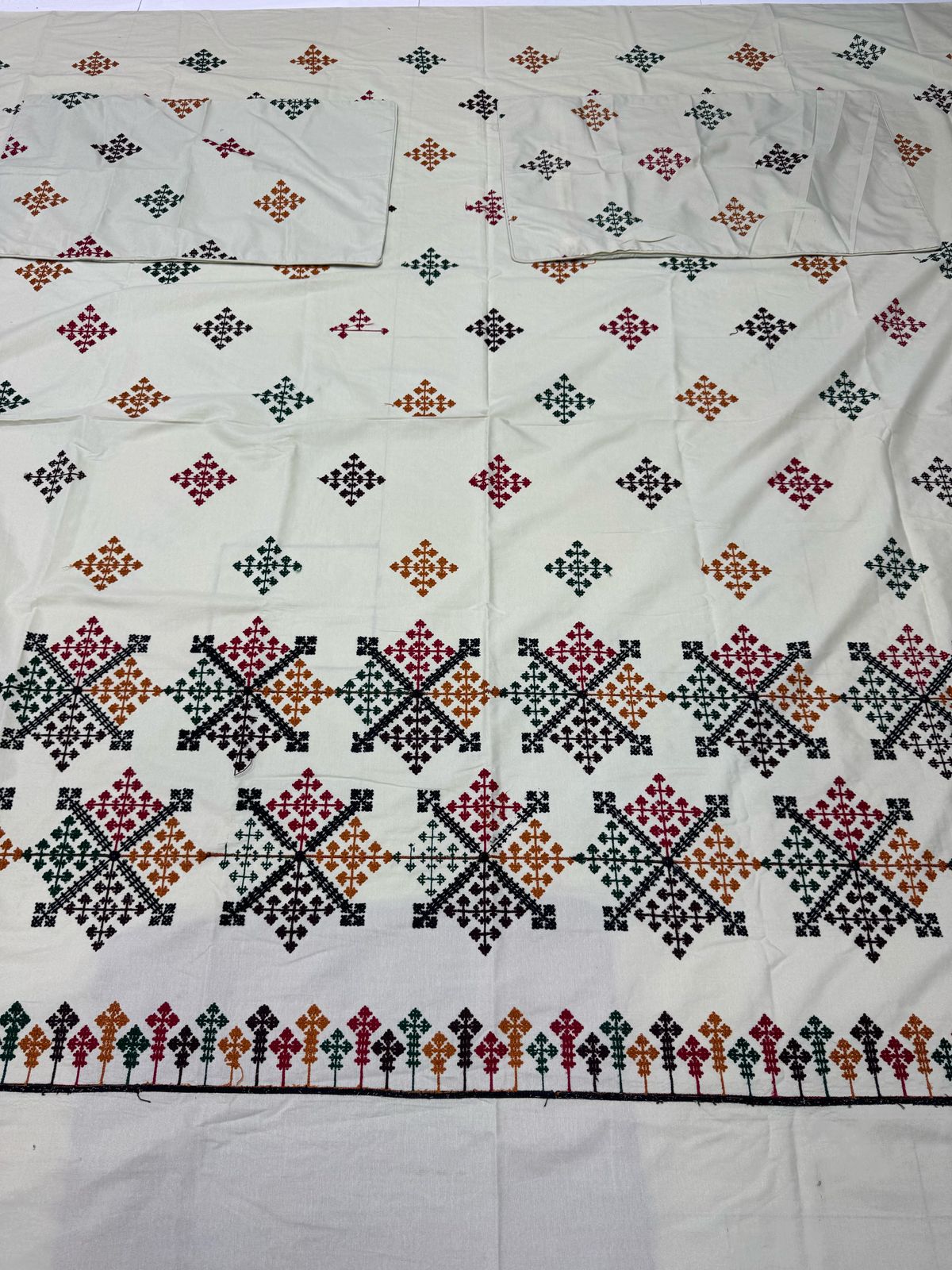 Pure Cotton Imritree Bedsheet King Size | 100% Cotton Soft & Breathable Bedding