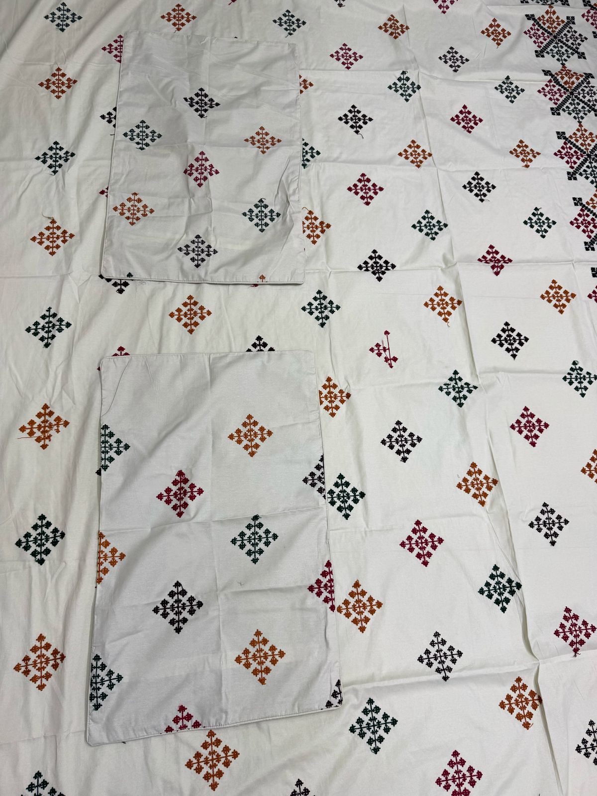 Pure Cotton Imritree Bedsheet King Size | 100% Cotton Soft & Breathable Bedding