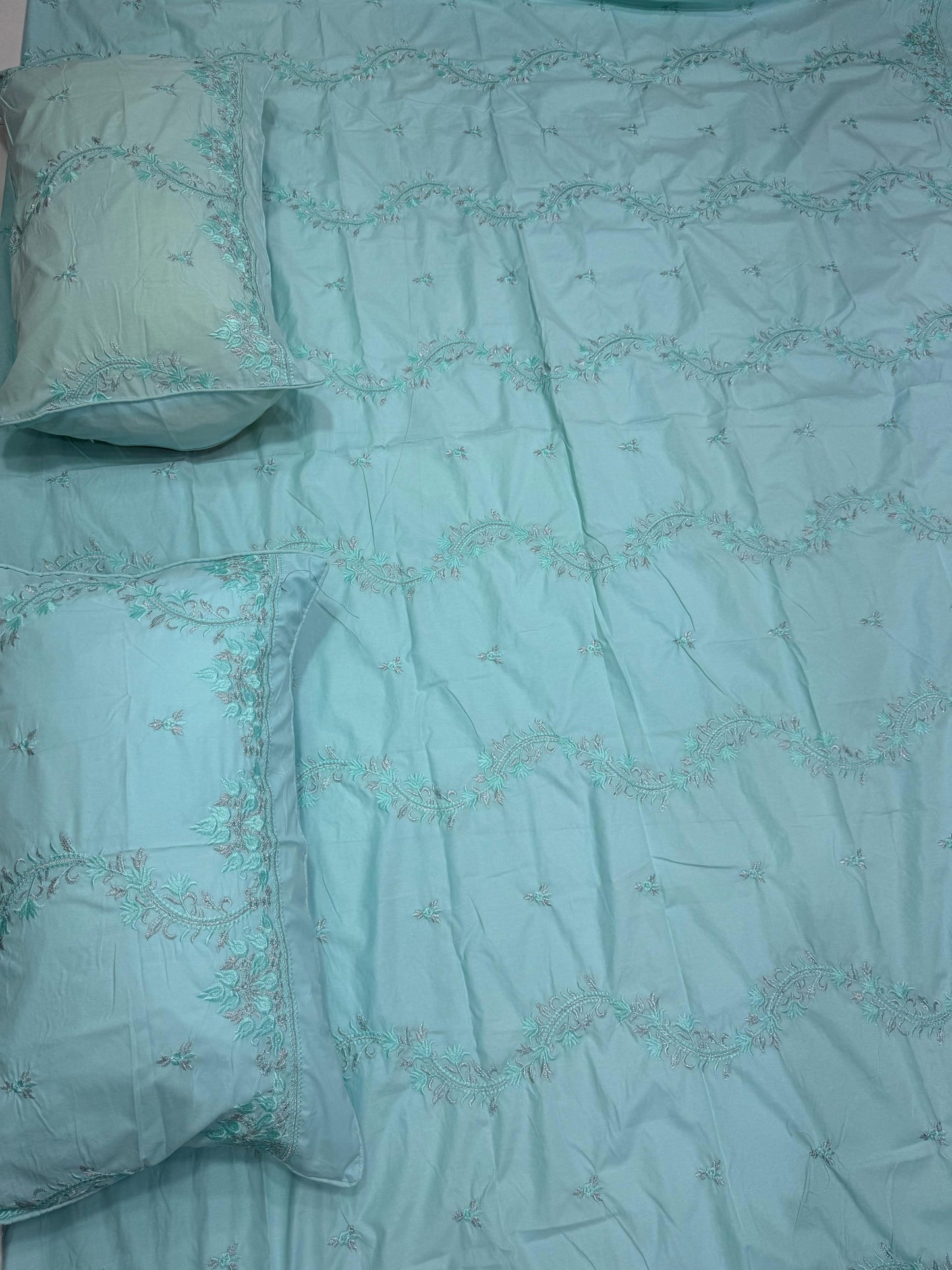 Imritree Bedsheet 3 Piece Set – Pure Cotton | Soft & Breathable Bedding