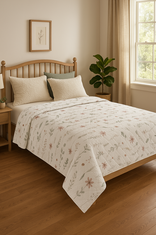 Elegant Cotton Bedspread  – Premium Quality