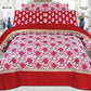Pure Cotton King Size Bed Sheets – 3-Piece Soft & Breathable Bedding Set