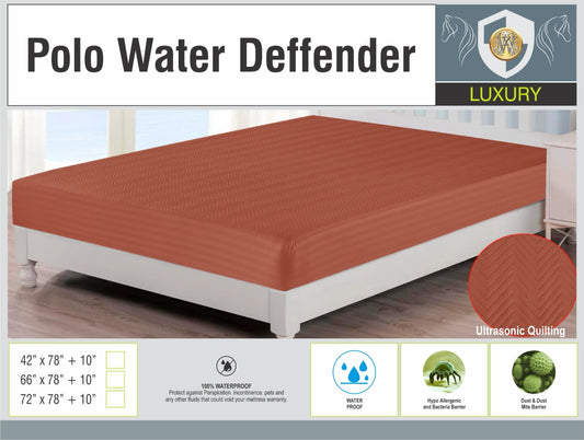 Premium Polo Cotton Waterproof Bedsheet – King Size