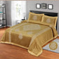 Luxury Laser Cutting Velvet Bedsheet 3-Piece Set – Soft, Elegant & Durable Bedding