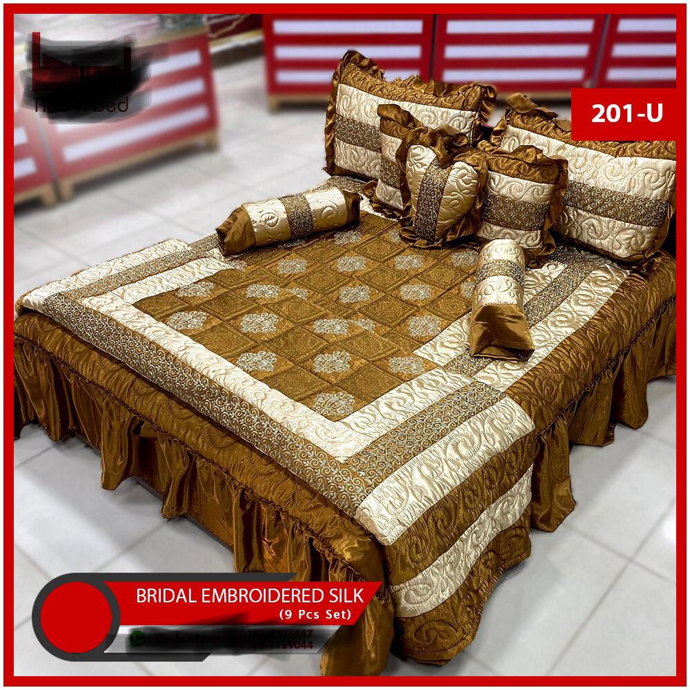 Luxury Bridal Bedset – 9 Piece Premium Set at Best Price