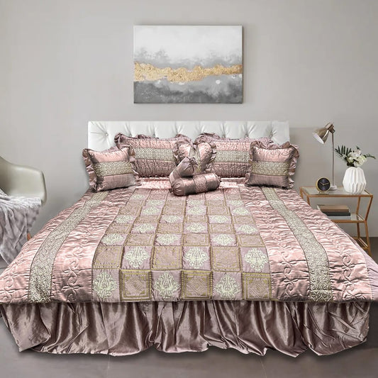 Luxury Bridal Bedset – 9 Piece Premium Set at Best Price