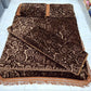 High Quality Embossed Blanket Set 4 Piece Double Size |