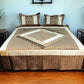 Quilted Fancy Imported Micro Cotton Bedsheet – 3 Piece Luxury Set