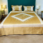 Quilted Fancy Imported Micro Cotton Bedsheet – 3 Piece Luxury Set