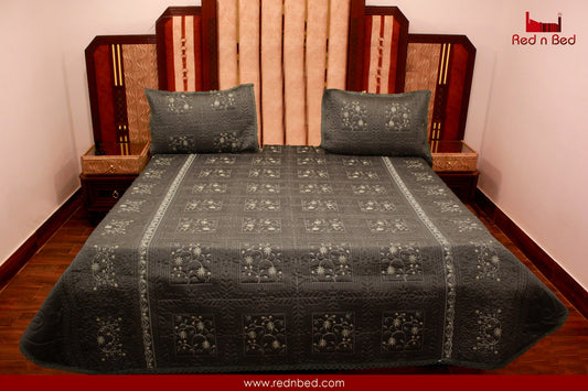 Luxury Quilted Bedsheet 3-Piece Set with Imritree.