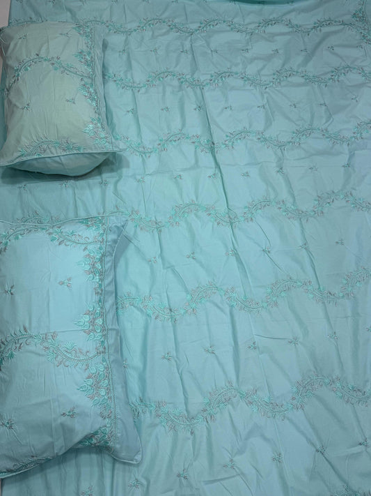 Imritree Bedsheet 3 Piece Set – Pure Cotton | Soft & Breathable Bedding