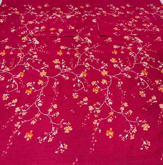 King Size Bedsheet with 2 Pillow Covers